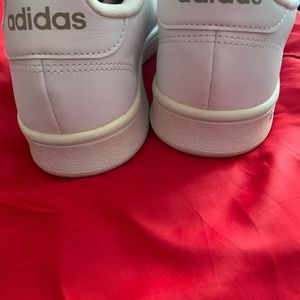 Adidas White Sneakers Size 8.5